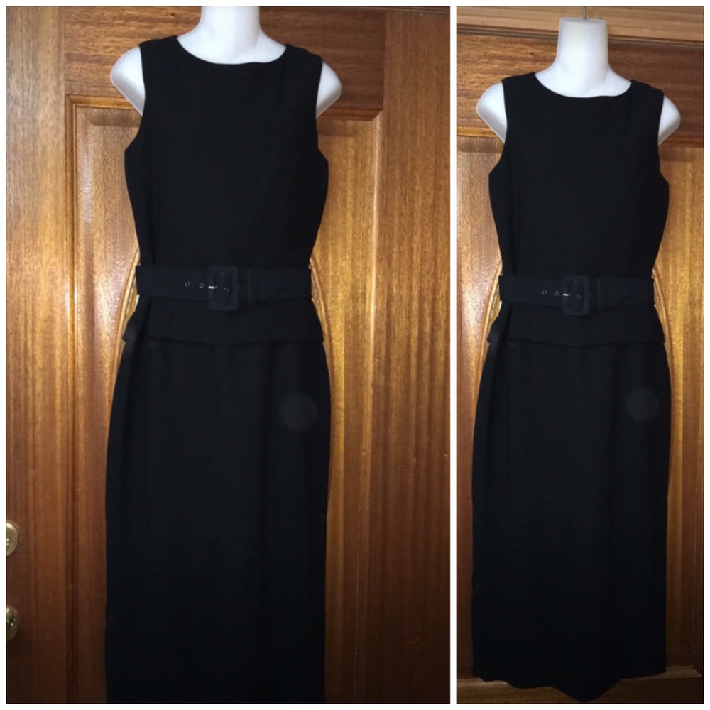 Talbots Petites Black Dress...Size 10